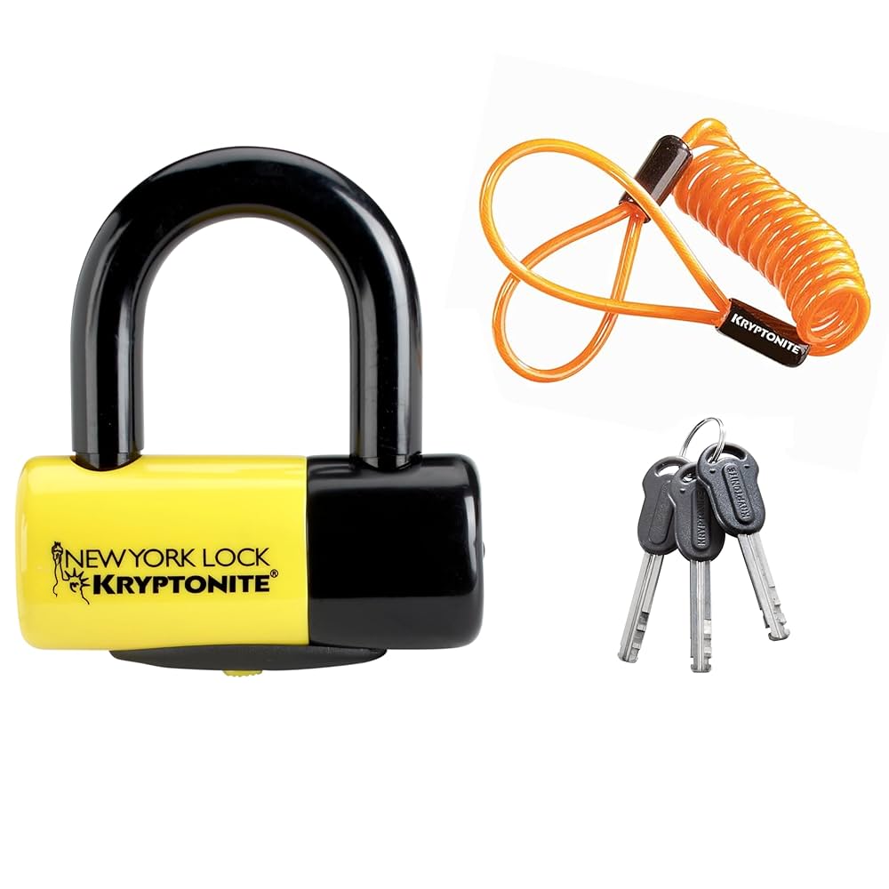 S93802 2輪 KRYPTONITE EV4 ディスクロック Amazon | KRYPTONITE ( クリプトナイト ) ロック NEW YORK LOCK